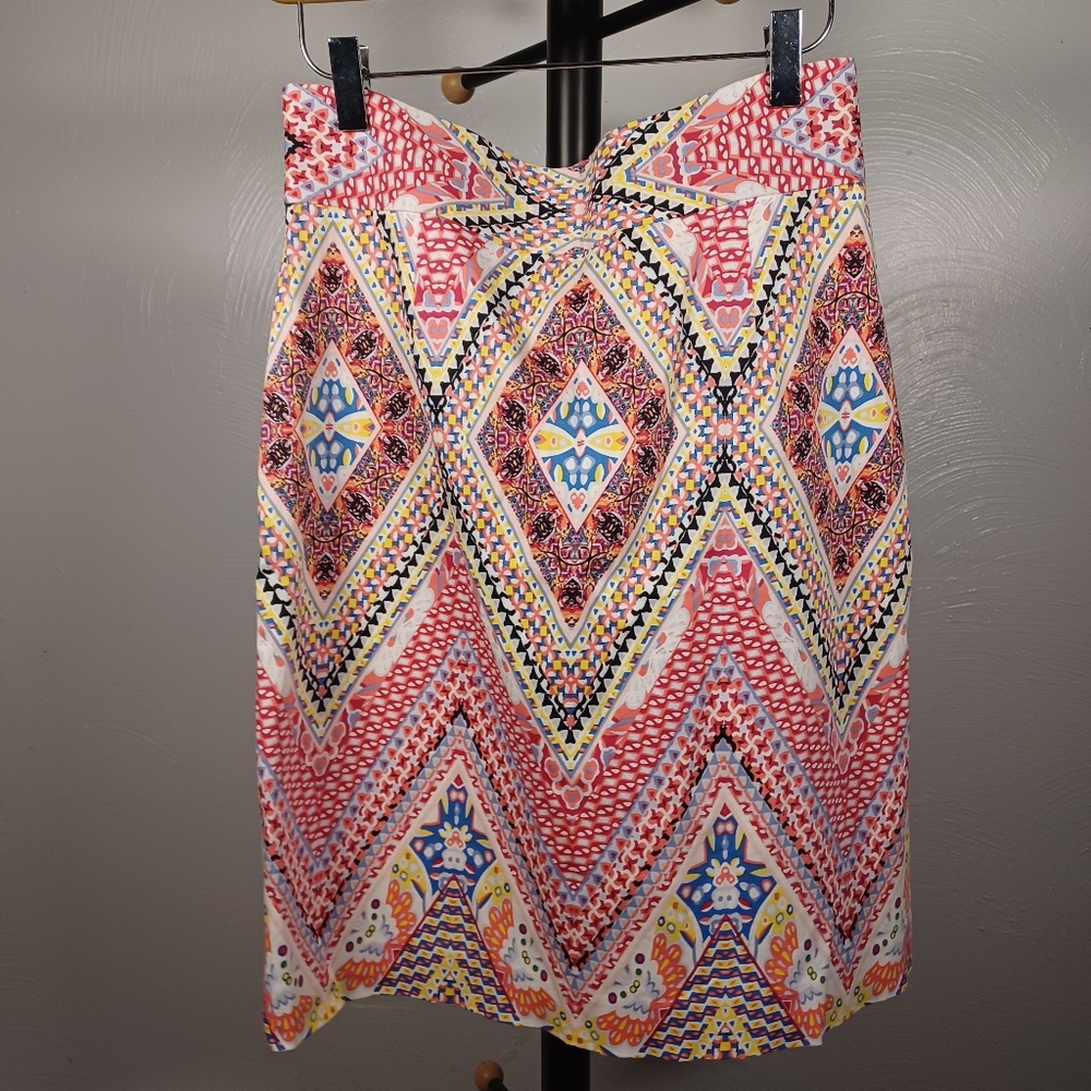 Antonio Melani Geometric Skirt Size 6